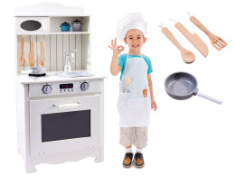 Drewniana Kuchnia dla dzieci z wyposażeniem ZA2682