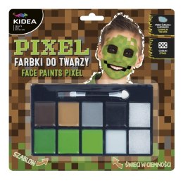 Farbki do twarzy Pixel 8 kolorów KIDEA