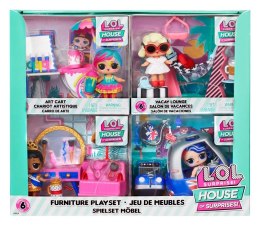 LOL Surprise Furniture Playset with Doll S2 (8szt)