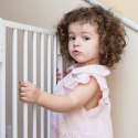 Bramka barierka zabezpieczająca dla dzieci na schody rozporowa