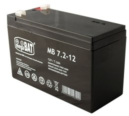 Akumulator żelowy 12V 7.2 Ah/AGM-12V-7AH-MB-7.2-12V