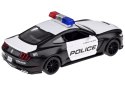 Auto metalowe policja Ford Shelby GT350 skala 1:32 światła koguty ZA4610