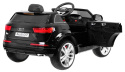 Auto na akumulator lakierowany AUDI Q7 Toyz Audi Q7 MIĘKKIE KOŁA EVA + INTELIGENTNY PILOT 2.4 Ghz