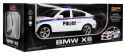 Auto 1:14 R/C Licencjonowany Radiowóz Bmw X6 Policja