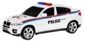 Auto 1:24 R/C Licencjonowany Radiowóz Bmw X6 Policja Czarny