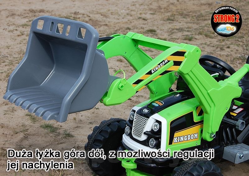 traktor na akumulator kingdom dla dziecka