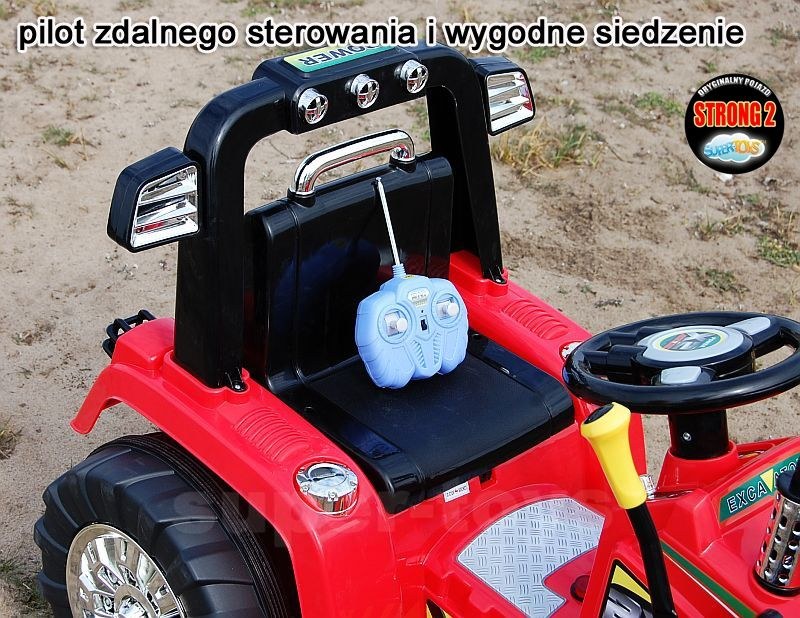 traktor na akumulator dla dziecka