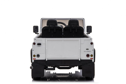 Land Rover DEFENDER Dwuosobowy auto na akumulator 4x4, koła EVA, USB + PILOT /328