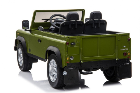 Land Rover DEFENDER Dwuosobowy auto na akumulator 4x4, koła EVA, USB + PILOT /328