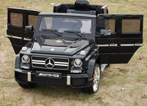 MERCEDES G63 AMG DWA SILNIKI, OTWIERA DRZWI MOCNY, MIĘKKIE KOŁA/HL168