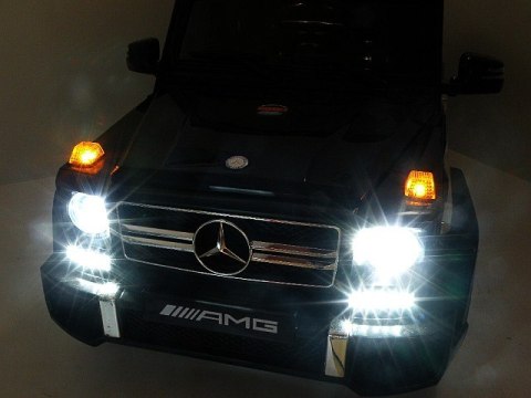 MERCEDES G63 AMG DWA SILNIKI, OTWIERA DRZWI MOCNY, MIĘKKIE KOŁA/HL168