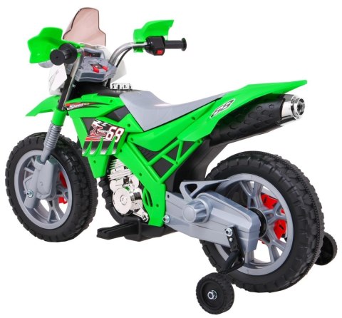 Motorek Cross Zielony