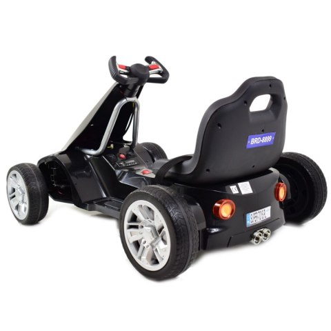 Gokart na akumulator sterowany pilotem, wolny start, hamulec, miękkie koła koła /BRD8899