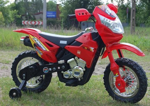 DUŻY MOTOR CROSS 2 STRONG 2 Z DŹWIĘKAMI I Ś / ZP-3999A