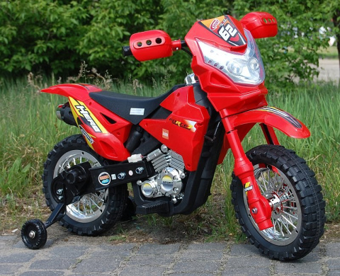 DUŻY MOTOR CROSS 2 STRONG 2 Z DŹWIĘKAMI I Ś / ZP-3999A