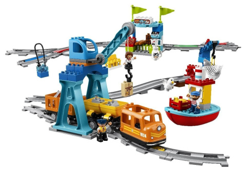 LEGO DUPLO Pociąg towarowy 10875 KLOCKI