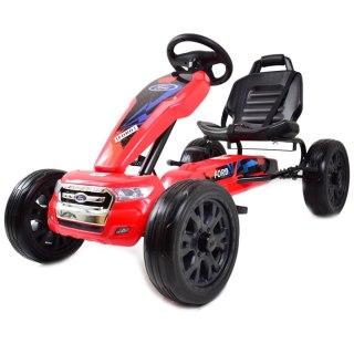 GOKART NA PEDAŁY LICENCJA FORD KOŁA EVA JAKOŚĆ /DK-G01-PEDAŁY