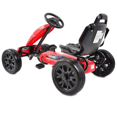 GOKART NA PEDAŁY LICENCJA FORD KOŁA EVA JAKOŚĆ /DK-G01-PEDAŁY