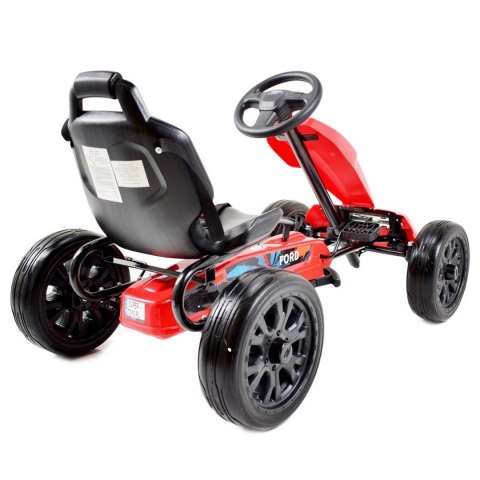 GOKART NA PEDAŁY LICENCJA FORD KOŁA EVA JAKOŚĆ /DK-G01-PEDAŁY