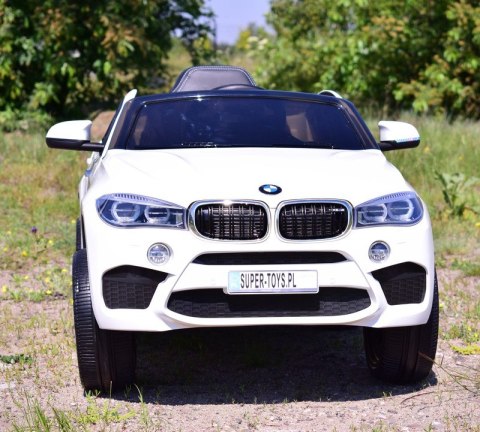 ORYGINALNE BMW X6M W NAJLEPSZEJ WERSJI, MIĘKKIE SIEDZENIE, PILOT 2.4 GHZ/ 2199