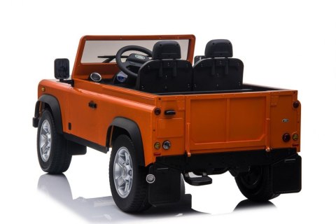 Pojazd Land Rover DEFENDER Pomarańczowy