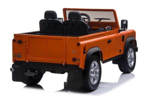 Pojazd Land Rover DEFENDER Pomarańczowy