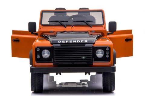 Pojazd Land Rover DEFENDER Pomarańczowy