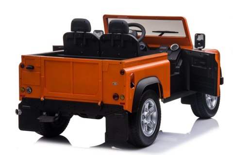 Pojazd Land Rover DEFENDER Pomarańczowy