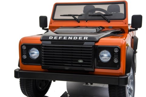 Pojazd Land Rover DEFENDER Pomarańczowy