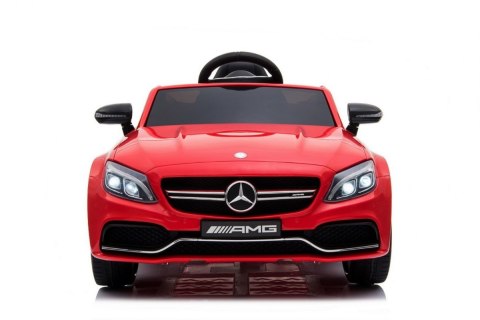 AUTO NA AKUMULATOR Mercedes Benz C63 AMG Czerwony