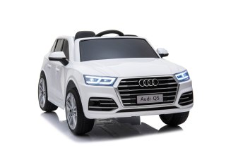 Auto na akumulator AUDI Q5 , MIĘKKIE KOŁA, MIĘKKIE SIEDZENIE, RADIO FM, BLUETOOTH - PEŁNA OPCJA/S305