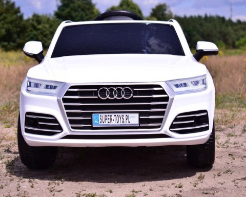 Auto na akumulator AUDI Q5 , MIĘKKIE KOŁA, MIĘKKIE SIEDZENIE, RADIO FM, BLUETOOTH - PEŁNA OPCJA/S305