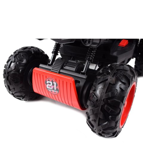 MEGA WIELKI QUAD Z NAPĘDEM 4X4, AMORTYZATORY, MIĘKKIE KOŁA,, BLUETOOTH/S2888