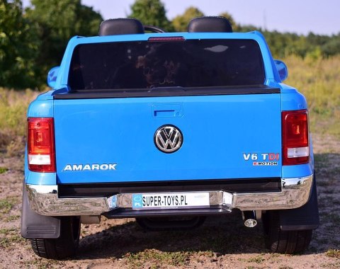 AUTO VW AMAROK, MIĘKKIE KOŁA, MIĘKKIE SIEDZENIE, WOLNY START, FUNKCJA BUJANIA/DMD298