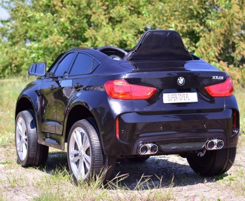 ORYGINALNE BMW X6M W NAJLEPSZEJ WERSJI, MIĘKKIE SIEDZENIE, PILOT 2.4 GHZ, LAKIER/ 2199