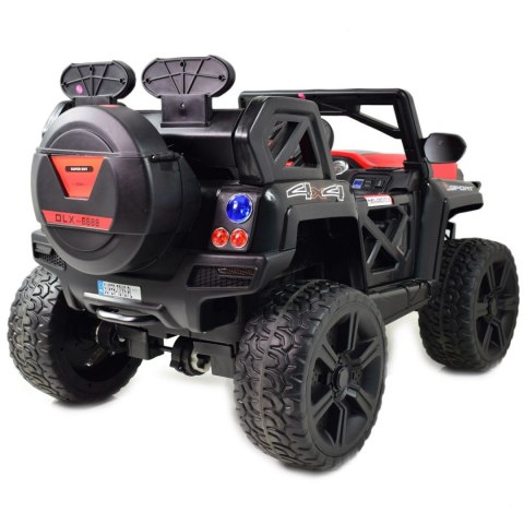 MEGA AUTO VELOCITY 4X4 , FUNKCJA BUJANIA,MIĘKKIE KOŁA EVA, MIĘKKIE SIEDZENIE, BLUETOOTH FULL OPCJA /DLX6688