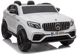 Mercedes GLC 63S na Akumulator 2osobowe 4x45W, Ecoskóra, koła EVA /4127