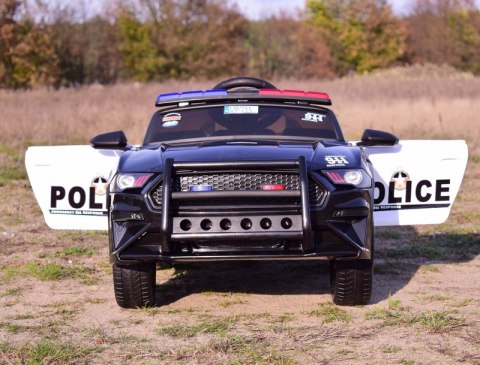 AUTO POLICJA, DŹWIĘKI, MIĘKKIE KOŁA EVA, MIĘKKIE SIEDZENIE/BBH0007