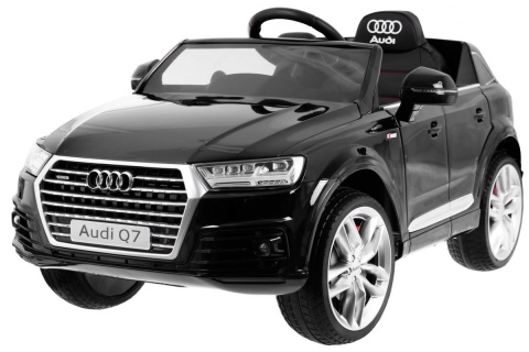 AUTO NA AKUMULATOR AUDI Q7 NA LICENCJI LAKIER 2x45W + MIĘKKIE KOŁA EVA + PRAWO JAZDY Toyz Audi Q7