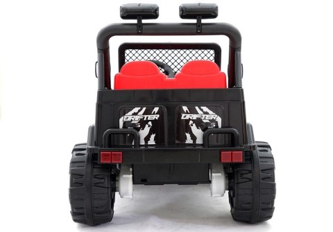 Auto na Akumulator Raptor 2x45W dwuosobowy Czarny Jeep Raptor Drifter