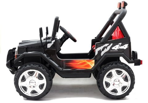 Auto na Akumulator Raptor 2x45W dwuosobowy Czarny Jeep Raptor Drifter