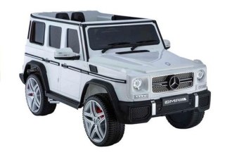 Auto na akumulator Mercedes G65 Białe