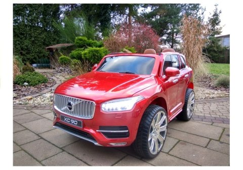 Auto Na Akumulator VOLVO XC90 Czerwone Lakierowane