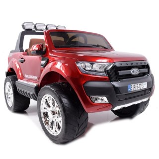 FORD RANGER NA AKUMULATOR F650 4X4, 12 V LICENCJA, MP4, MIĘKKIE KOŁA EVA, MIĘKKIE SIEDZENIE FULL OPCJA 12V/F650