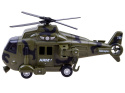 Helikopter WOJSKOWY światło dźwięk jeździ ZA2944