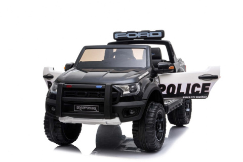 Auto Ford Ranger Raptor Police Policja na akumulator 2x45W EVA Ecoskóra 2.4G /DK-F150RP FORD RAPTOR POLICJA