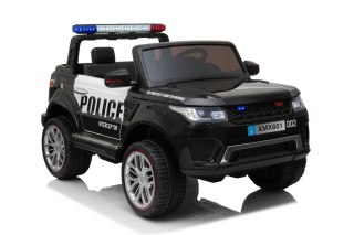 JEEP POLICJA 4X4, 2x12V Z AMORTYZATORAMI, PILOT, REDUKTOR/ XMX-601