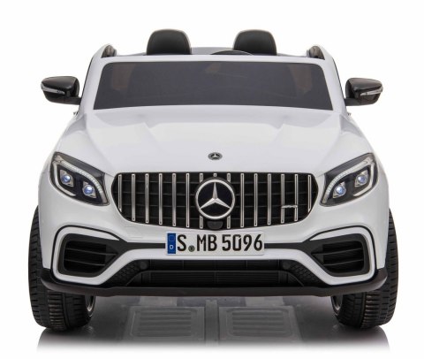 MERCEDES GLC 63S LICENCJA, 4X4, 2x12V, MIĘKKIE KOŁA EVA, MIĘKKIE SIEDZENIE, WALIZKA, FULL OPCJA/XMX608