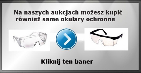 Biały FARTUCH laboratoryjny biały kitel 100% bawełna + OKULARY LABORATORYJNE Biały fartuch medyczny kitel