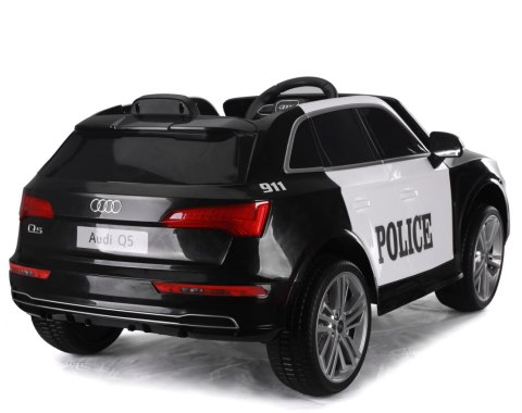 AUDI Q5 POLICJA , MIĘKKIE KOŁA, MIĘKKIE SIEDZENIE, RADIO FM, BLUETOOTH - PEŁNA OPCJA/S305